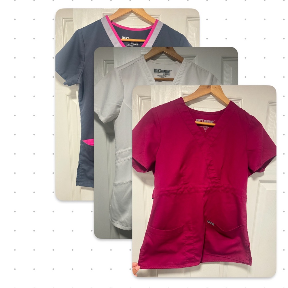 Grey’s Anatomy Scrub Top Bundle